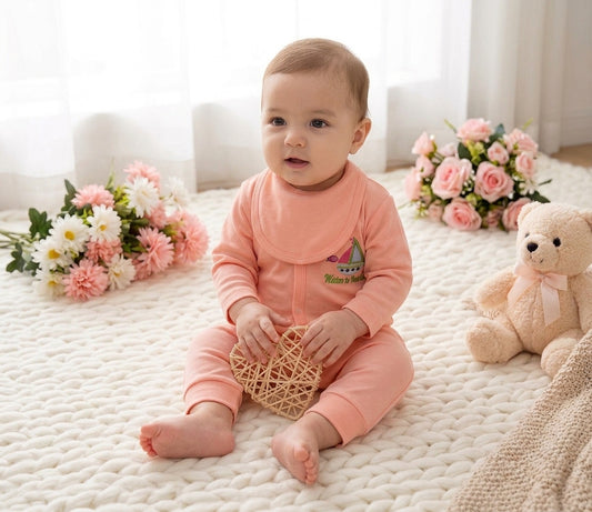 12 Piece Baby Gift Set – Summer Soft Cotton Newborn Clothing Set | 100% Cotton Baby Starter Kit