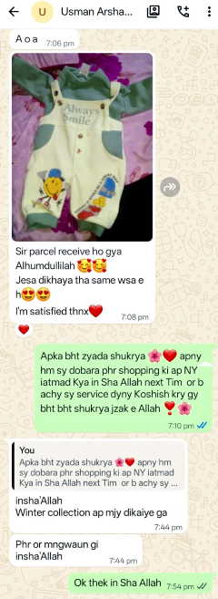 WhatsApp customer review screenshot