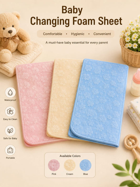 Waterproof Baby Changing Foam Sheet