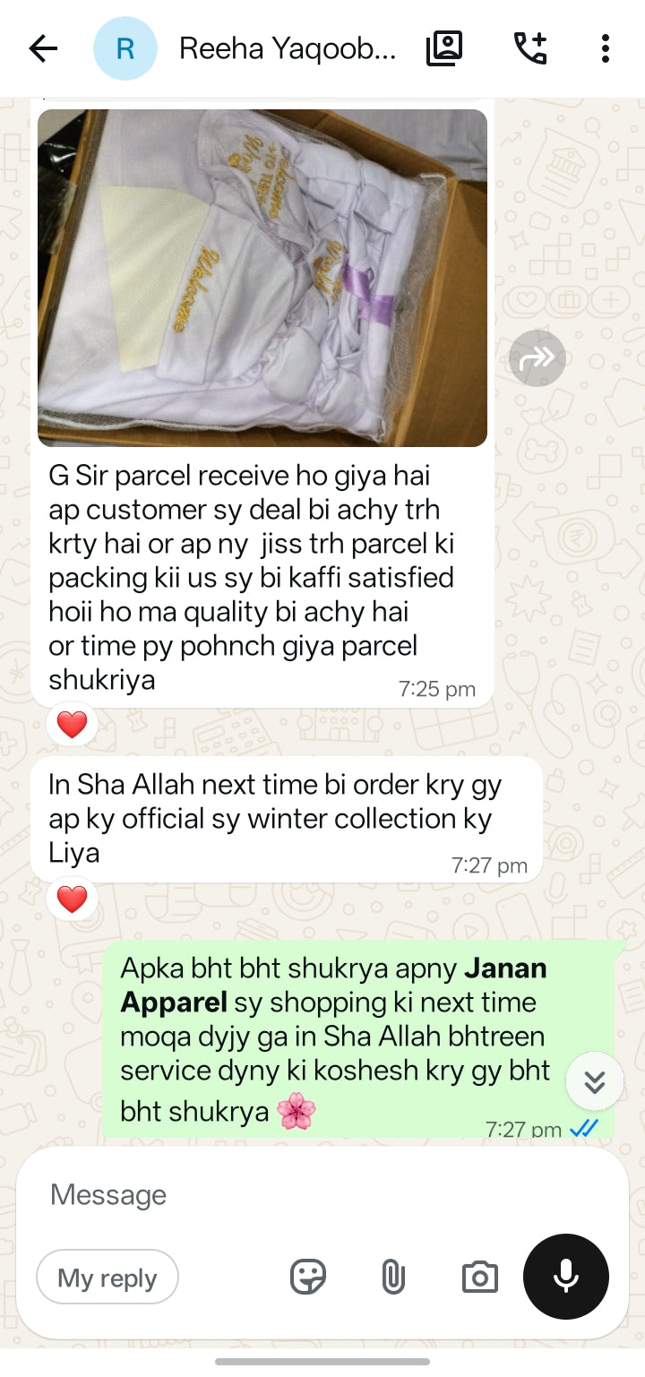 WhatsApp customer review screenshot