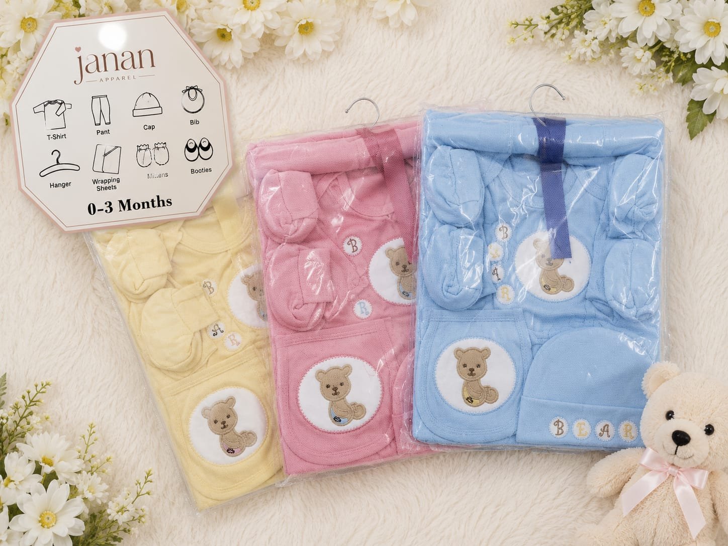 Janan Apparel organic baby clothing collection