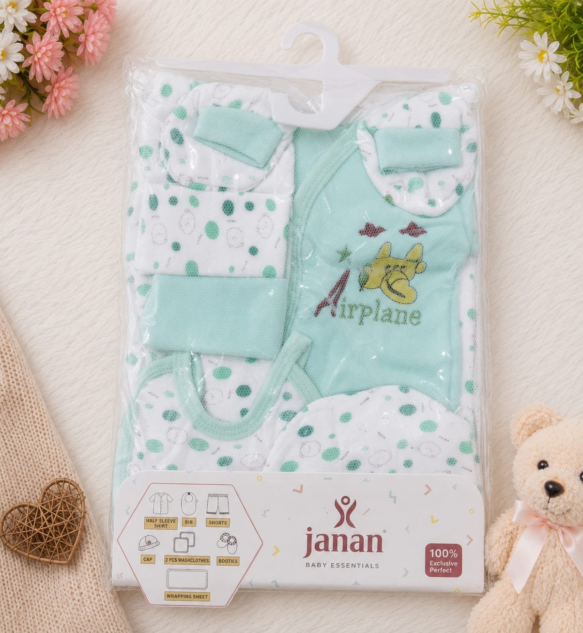 I Love Mom and Dad newborn gift set Pakistan