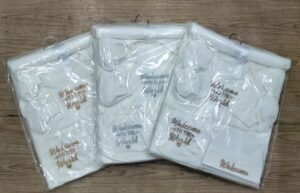 Welcome to the World 8 Pieces Newborn Baby Gift Set 100% Cotton 0–3 Months